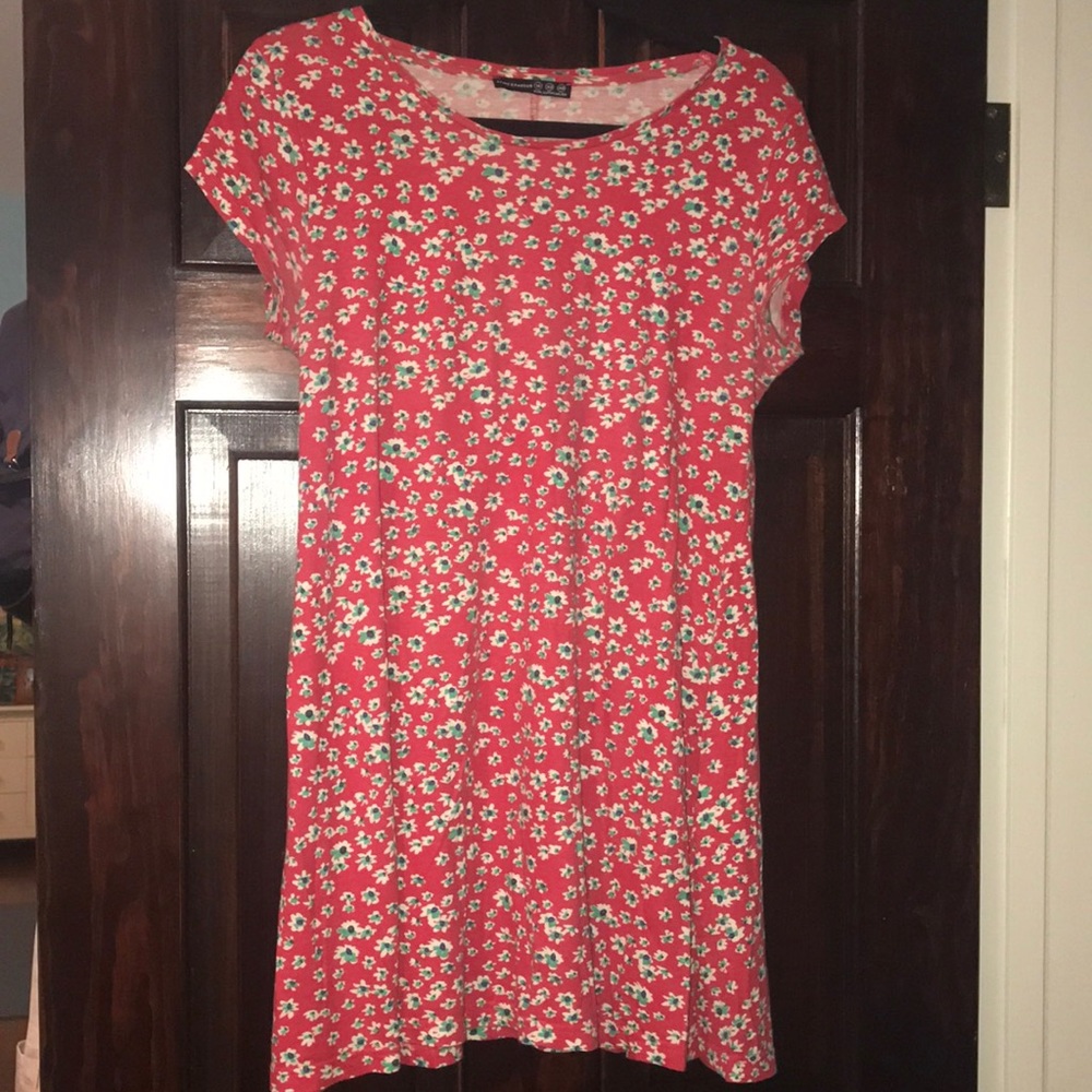 Red Floral Dress 🌹